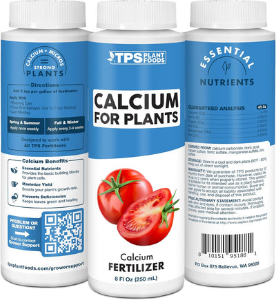 Suplemento líquido de calcio para plantas 8oz
