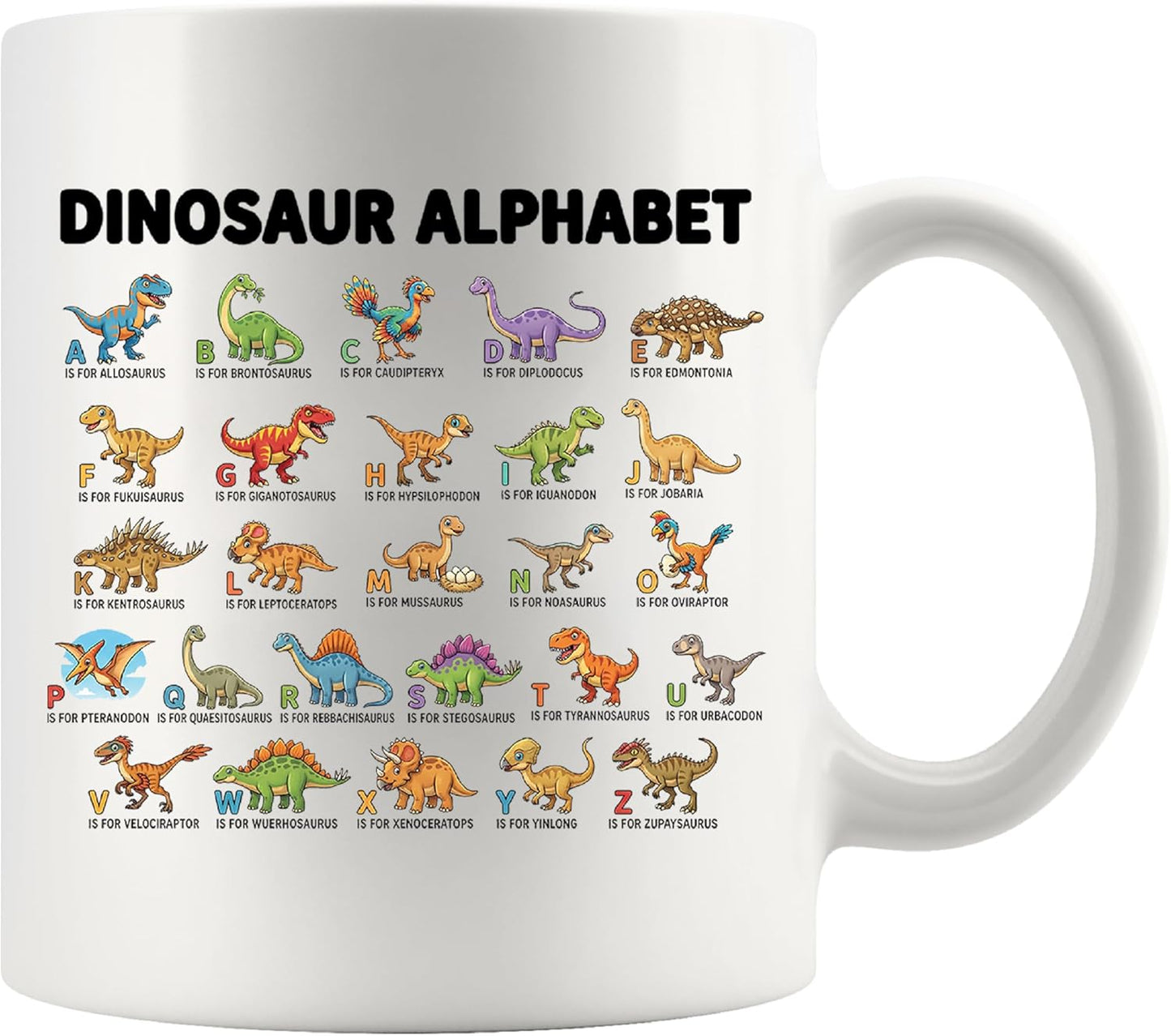 Vaso de cerámica con dinosaurio y dragón para bebé