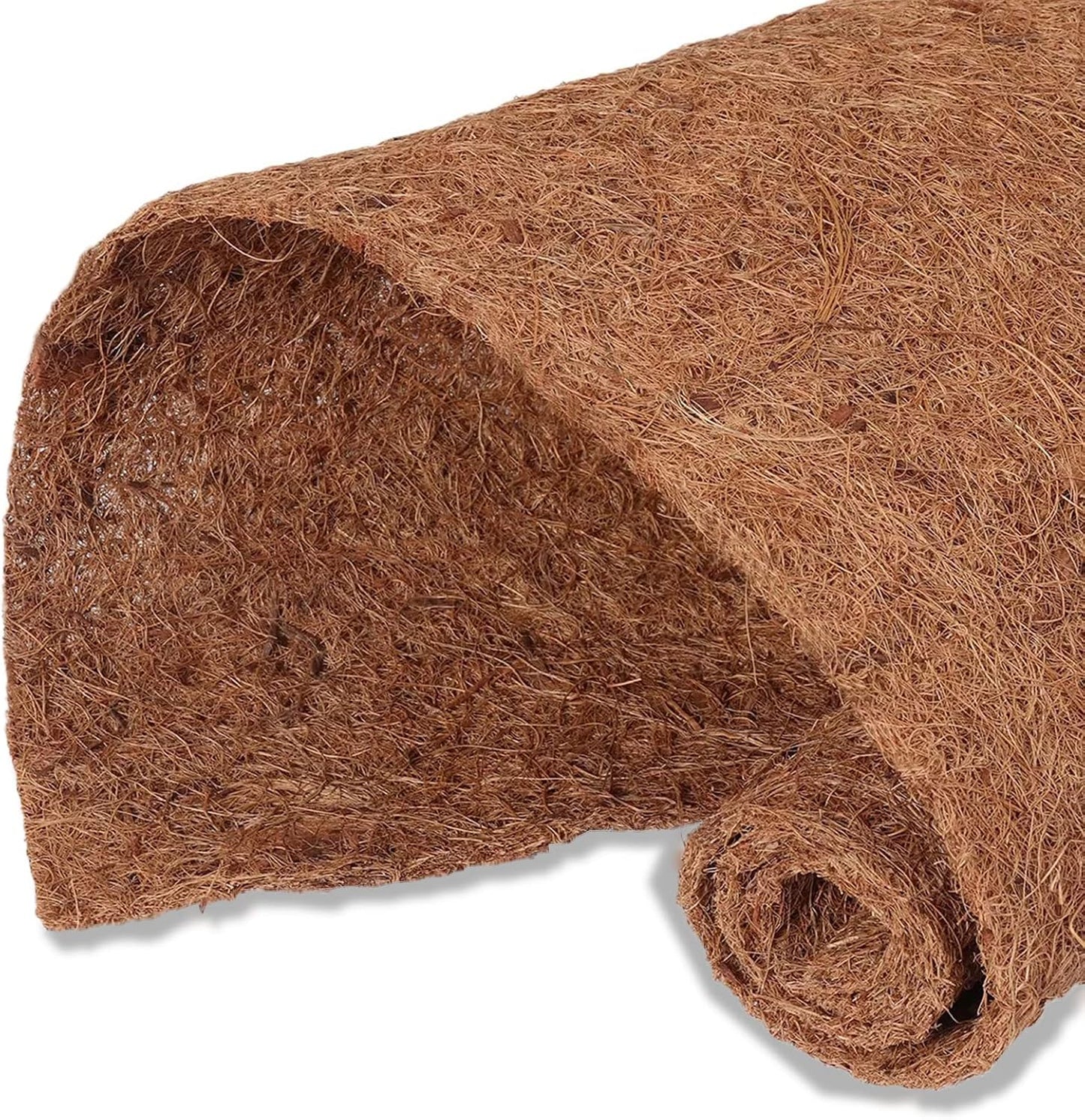 Forro fibra coco rollo 16x96pulg para macetas cestas