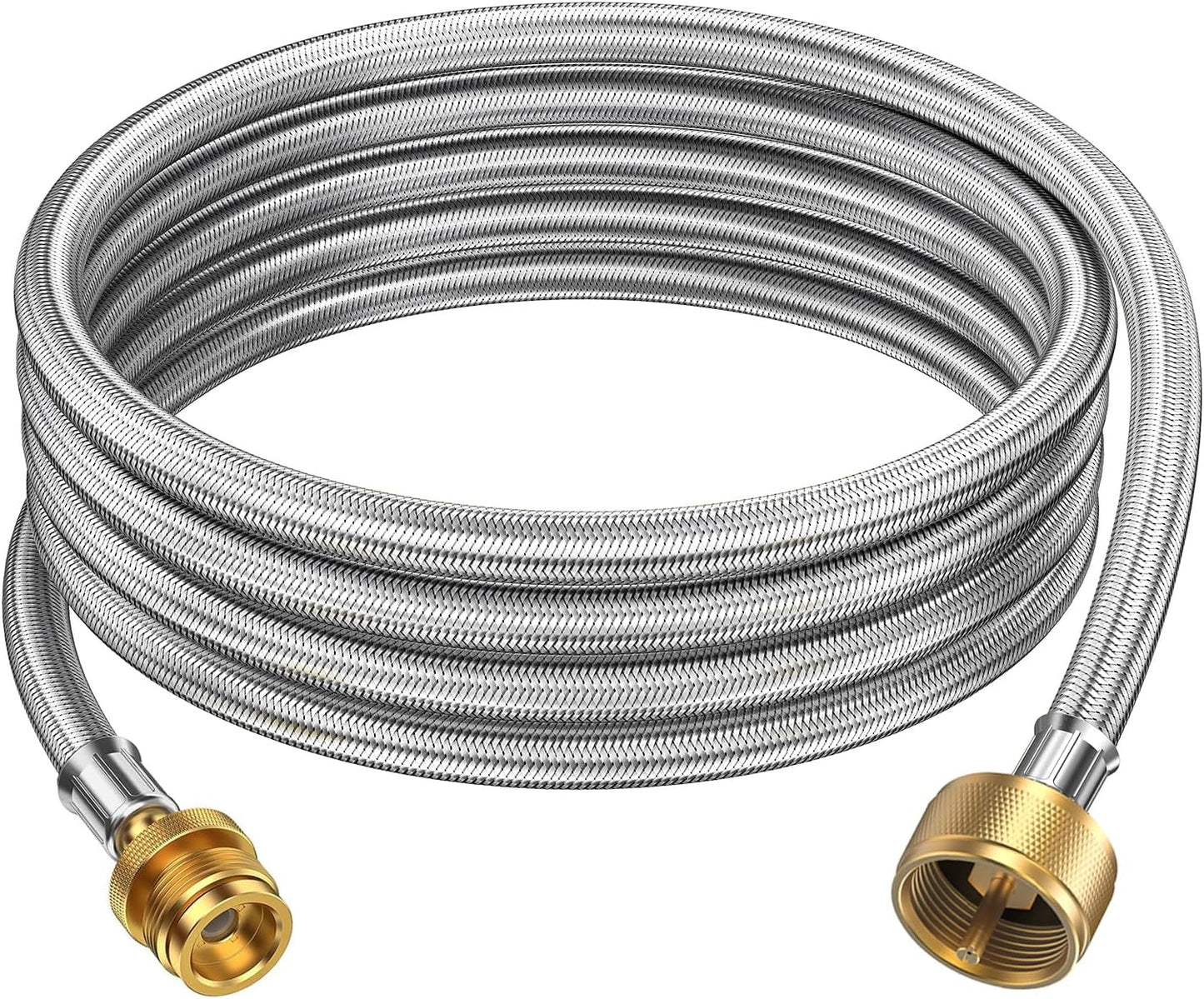 Extensión adaptador manguera propano 12ft para RV y cilindros
