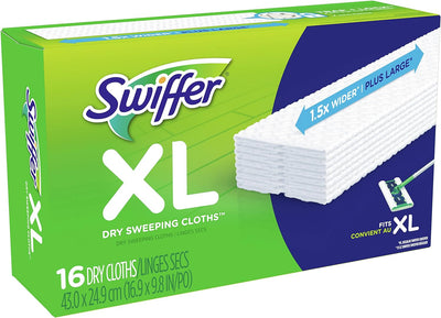 Almohadilla barrido seco trapeador XL 16 pzas