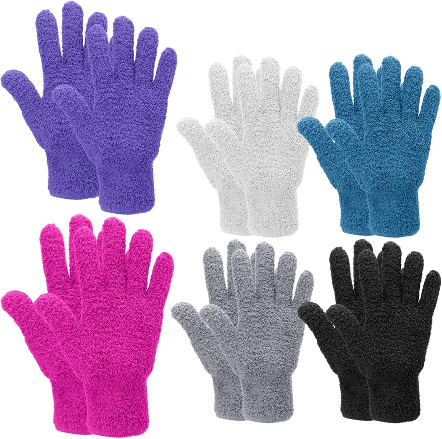 Guantes microfibra para limpieza polvo plantas