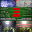 Bombilla LED E12 espectro completo para plantas 5000K rojo azul
