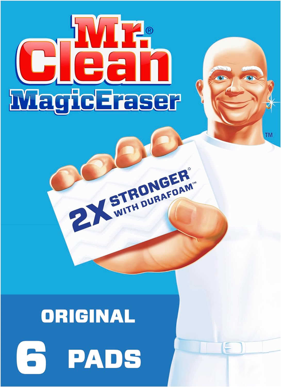 Almohadillas Magic Eraser limpiador multiusos baño 6 uds
