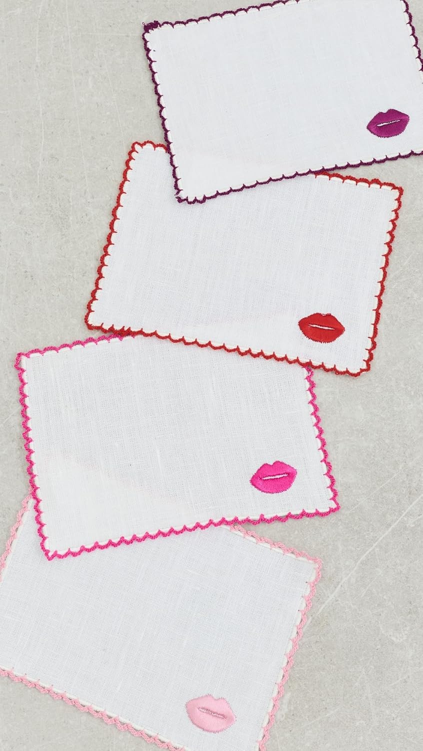 Juego servilletas cóctel para mujer