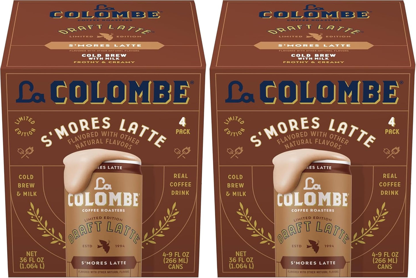 Latas café frío s'mores 9oz pack 8