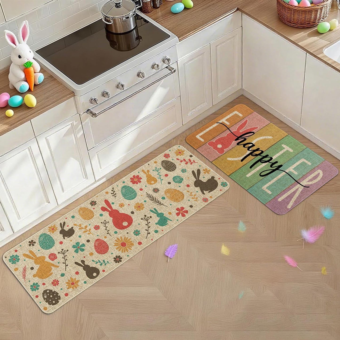 Alfombrilla de cocina temática de Pascua
