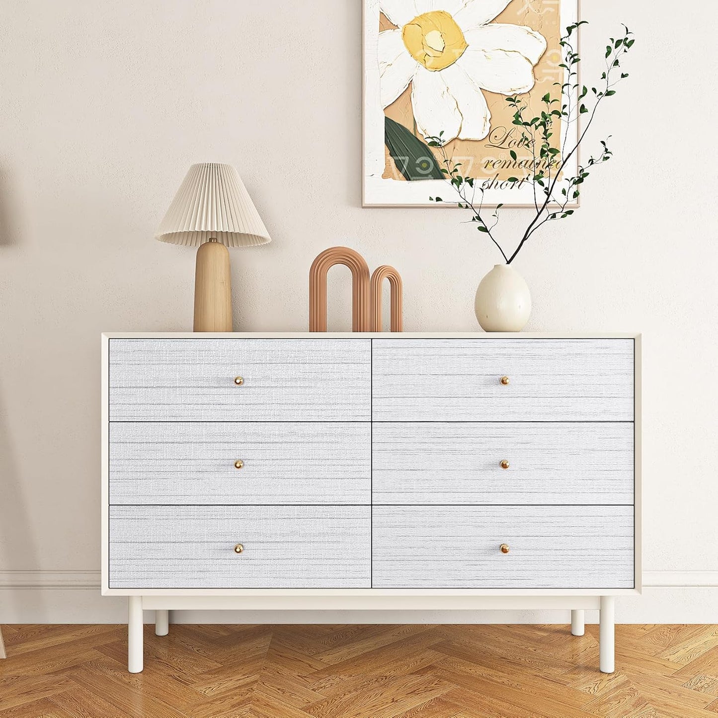 Papel tapiz pasto blanco texturizado para baño y dormitorio
