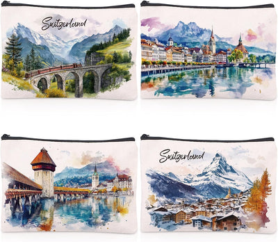 Bolsa maquillaje viaje Europa regalo mujer madre amigas navidad