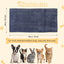 12 Toallas Microfibra para Mascotas 20x40pulg Absorbentes