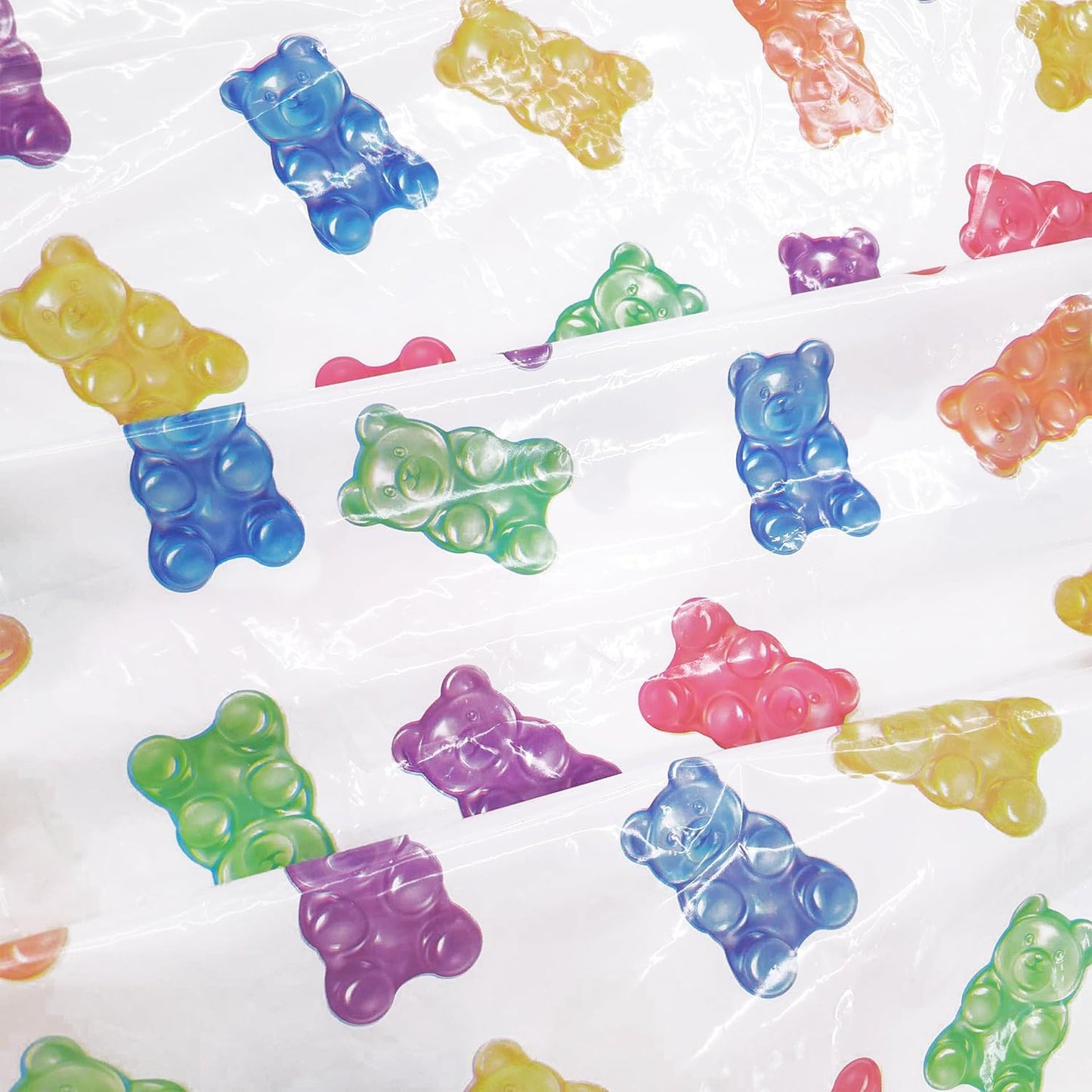 Mantel de plástico con diseño de oso de caramelo Cheerland Candyland