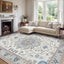 Alfombra área 8x10ft bohemia vintage lavable suave antideslizante