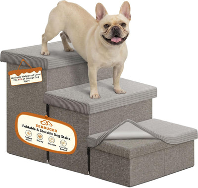 Escaleras para perros 23pulg 4 escalones plegables