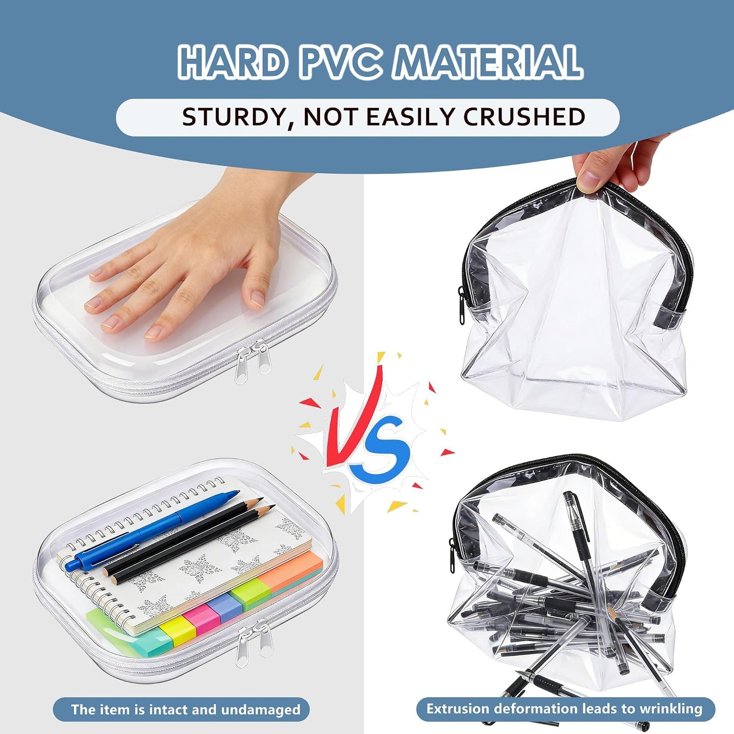 Set 2 Bolsas Maquillaje Sintética Impermeable