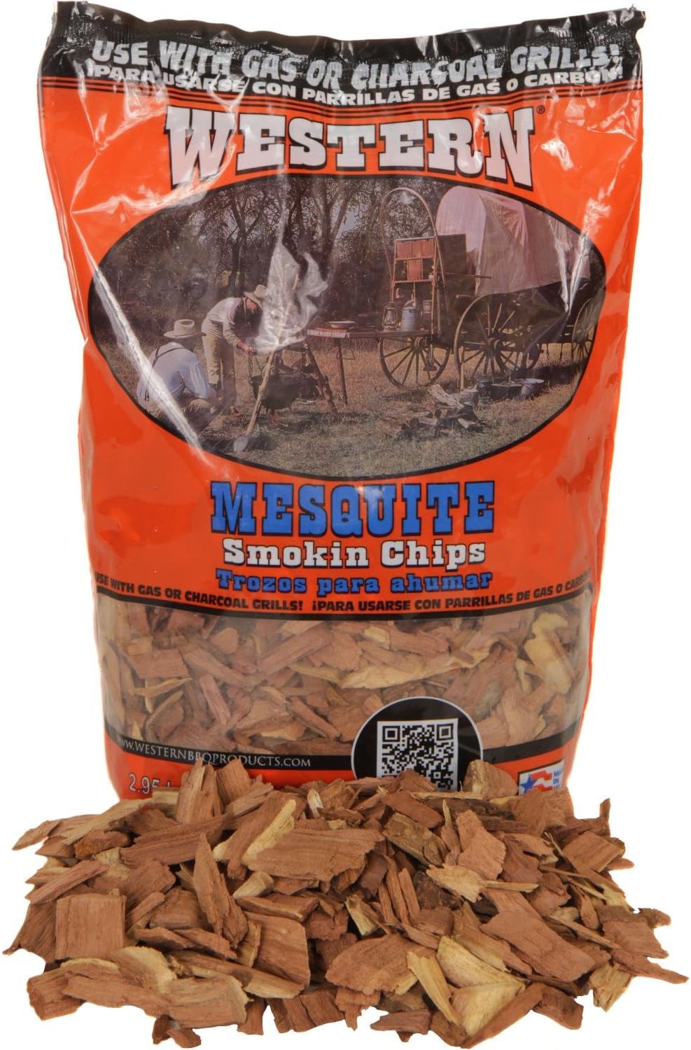Astillas madera mezquite 2 1/4 Lb