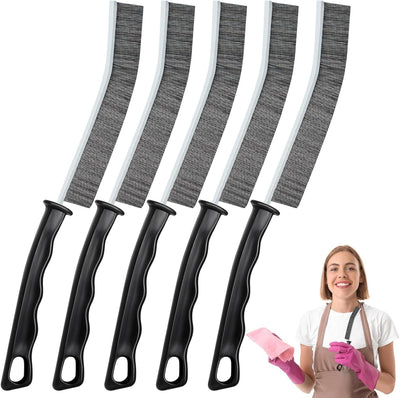 Cepillo hendiduras 5 pzas cerdas duras hogar baño cocina