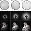 Reflector 7pulg difusor suave rejilla panal para Bowens Mount