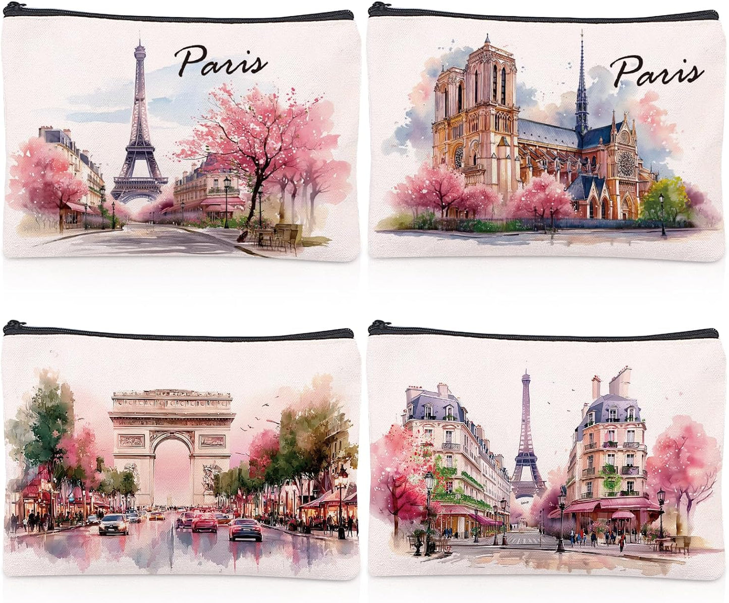Bolsa maquillaje souvenir París viaje mujer madre amigas