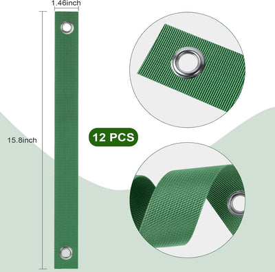 12 Pzas Correas para Árboles Soporte Plantones Resistentes