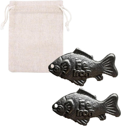 Juego de herramientas de cocina Lucky Iron Fish Cook's (plata, paquete de 2)