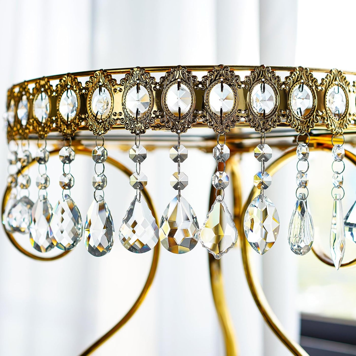 12 Lámparas de Cristal Colgantes Decoración Hogar