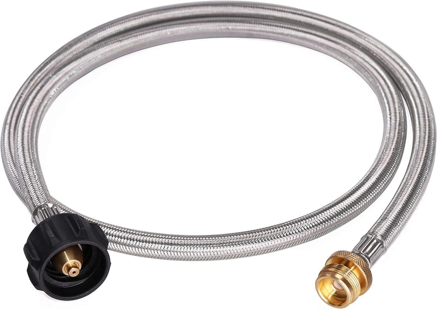 Manguera adaptador propano acero inox 5ft 1-20lb