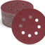 Discos lijado 5pulg grano 40 35 pzas gancho y bucle