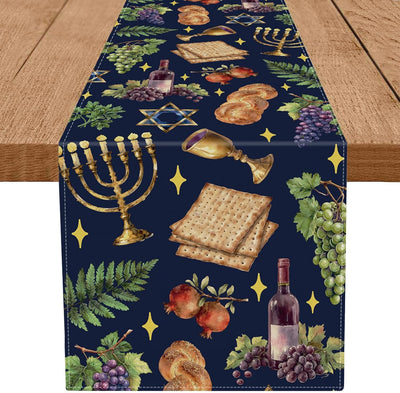 Camino Mesa Pascua Estrella David 13x72pulg