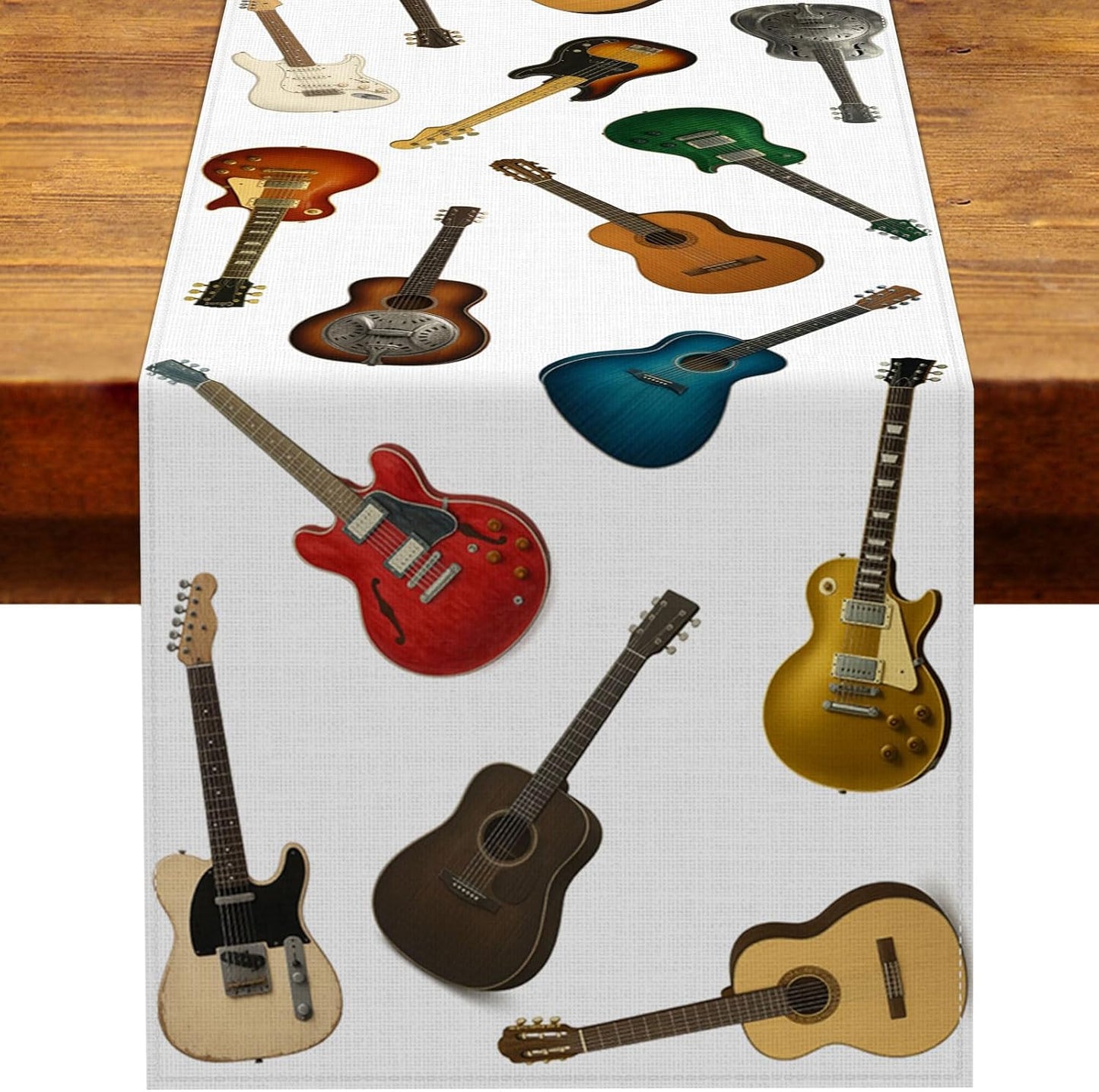 Camino mesa guitarra Rock and Roll decoración fiesta