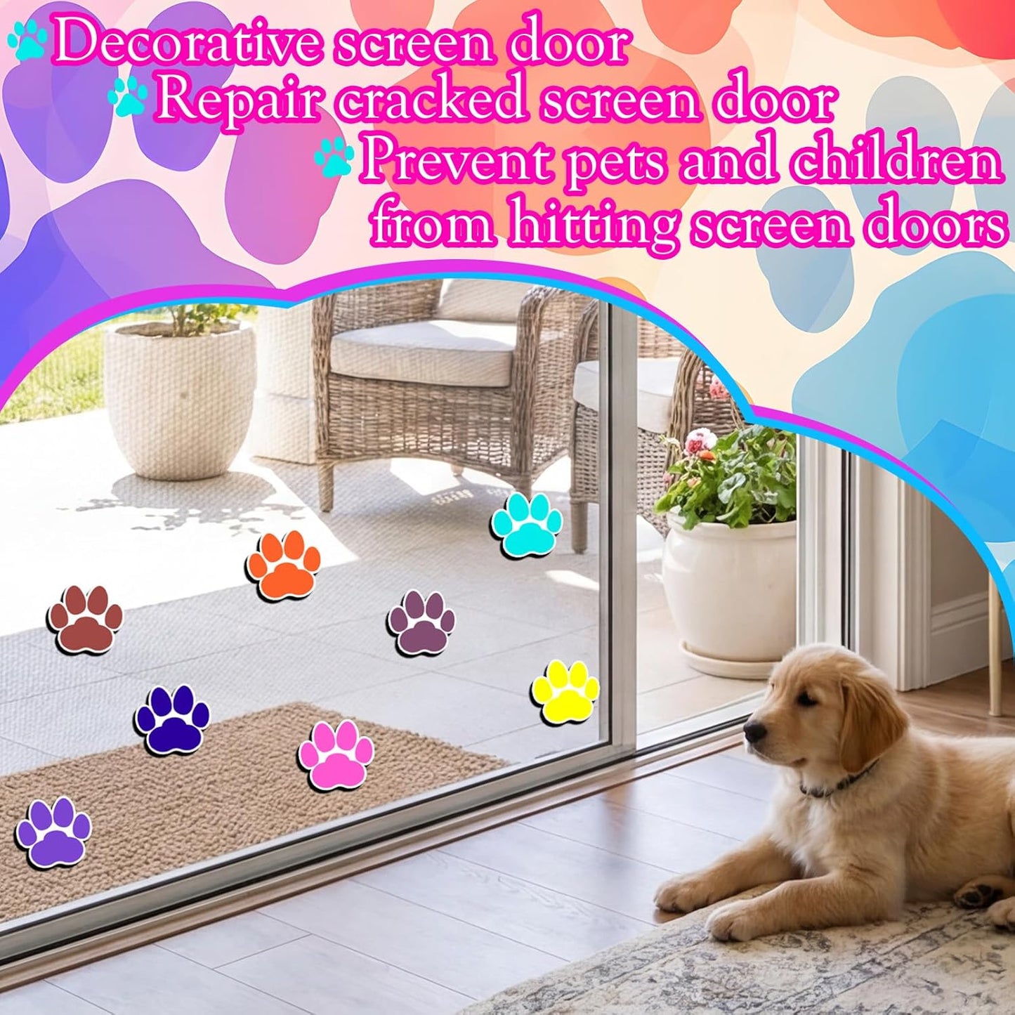 16 Unidades Imanes Puerta Estampado Patas Protector Ventana Verano