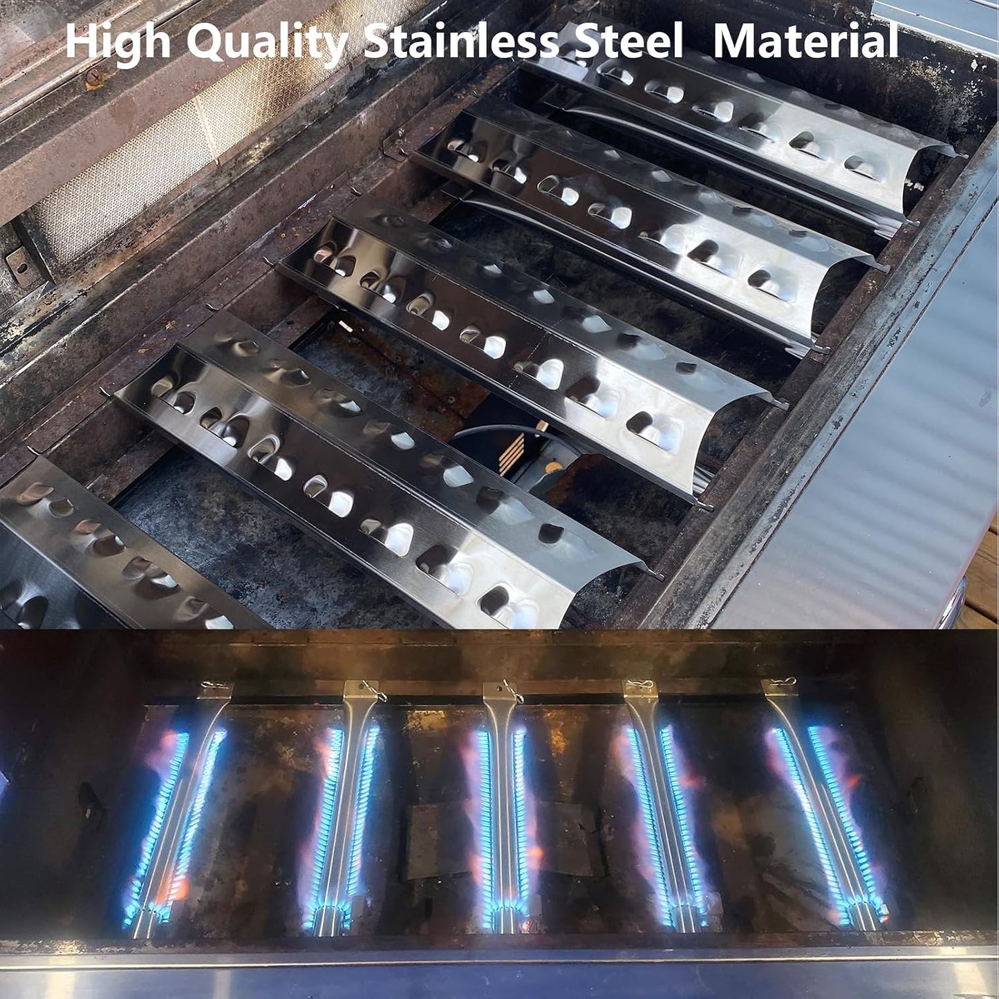 Kit reparación parrilla gas Master Forge 5 quemadores acero inox
