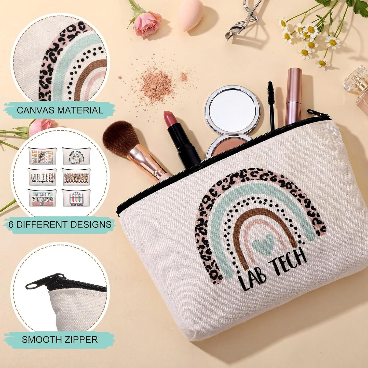 Bolsa maquillaje regalo mujer varios colores