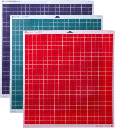 Alfombrillas corte 24x24pulg 3pzas tela adhesivo reutilizable