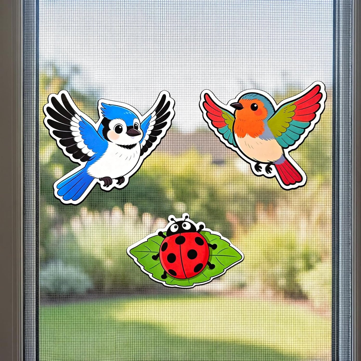 Imanes pantalla puerta 6uds doble cara adhesivo magnético