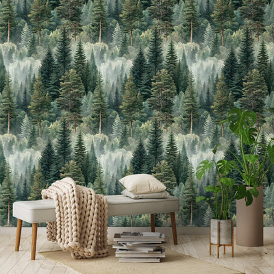 Papel tapiz autoadhesivo extraíble 17.7x118pulg dormitorio sala
