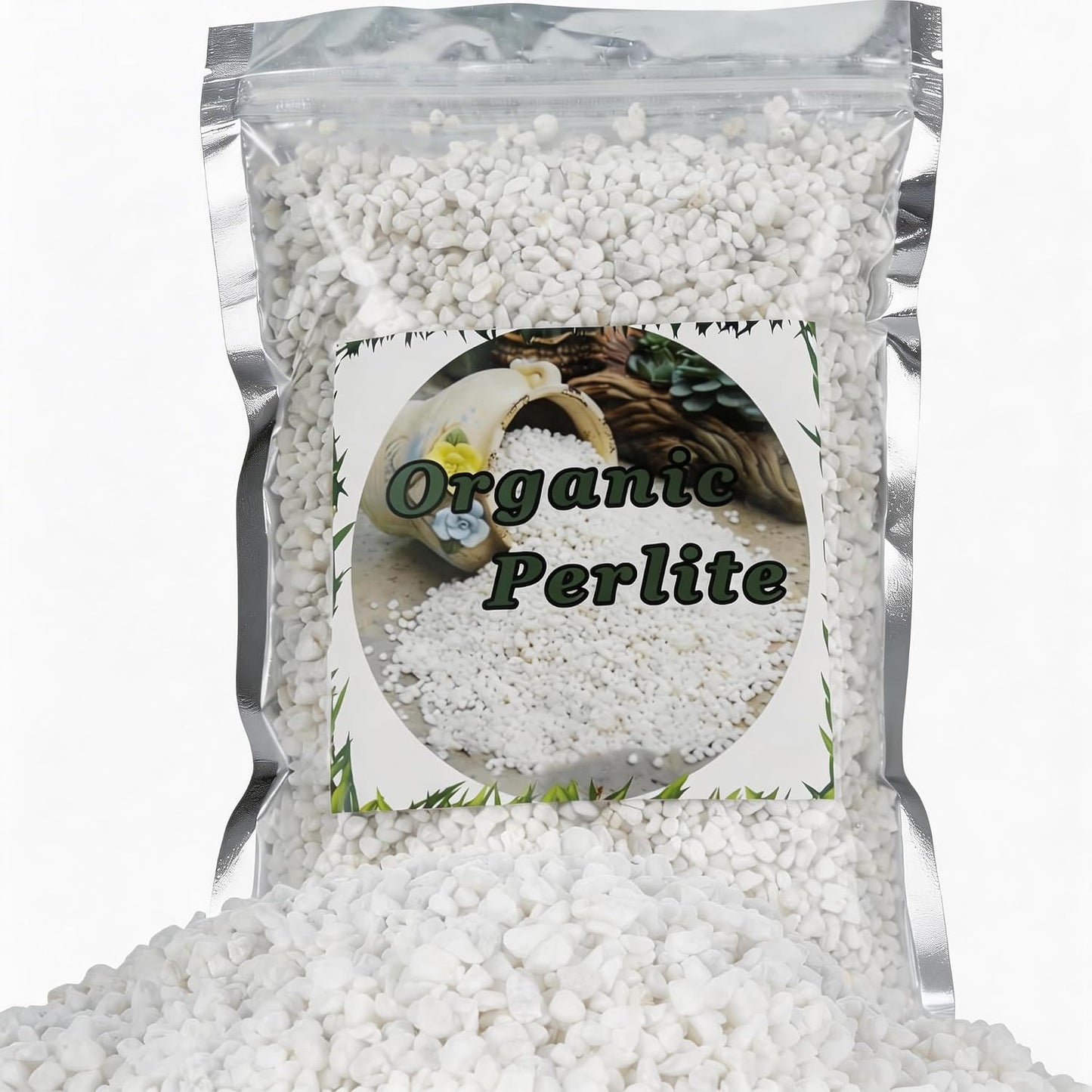 Perlita orgánica para suelo drenaje macetas 2qt