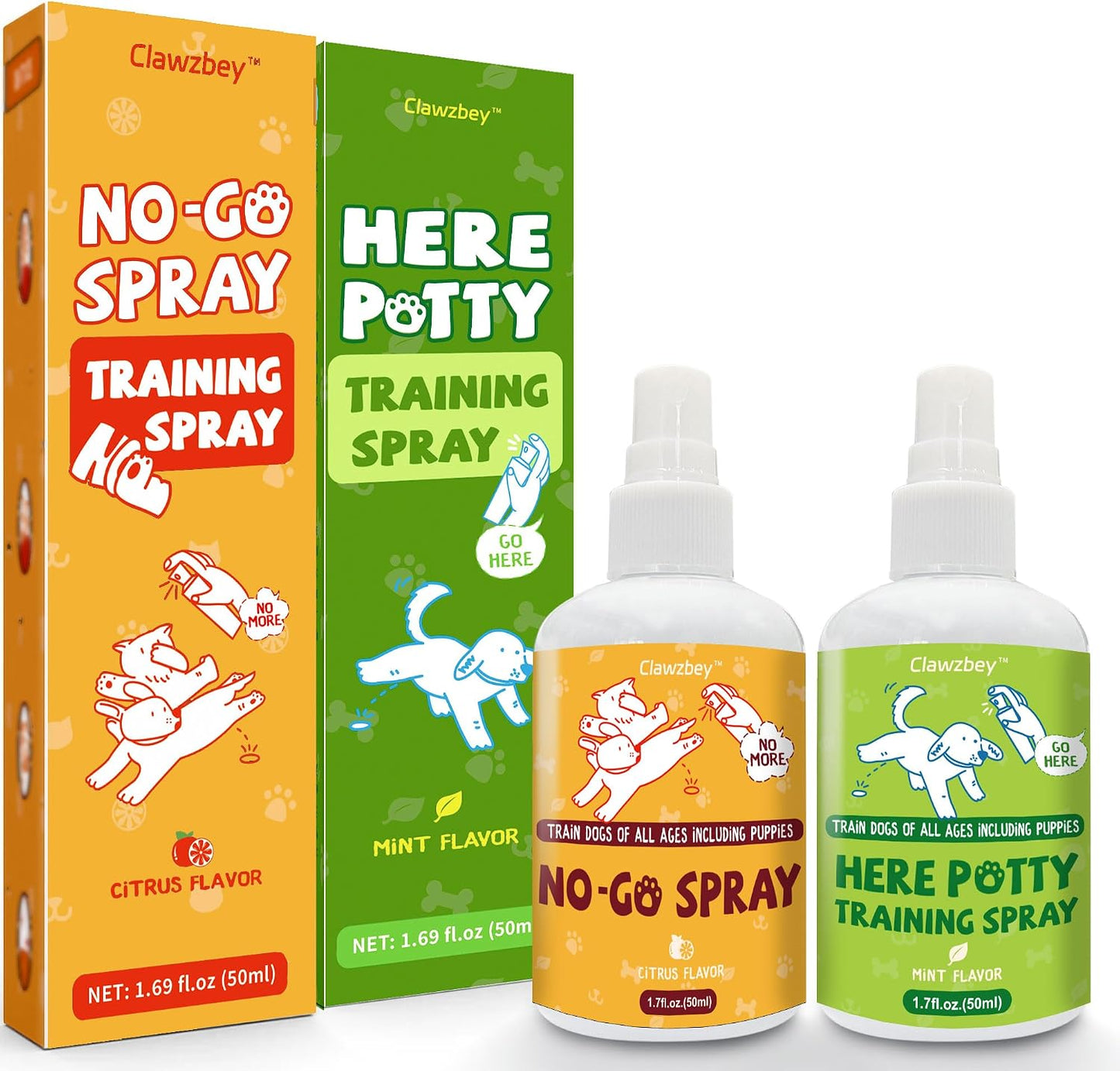 Juego aerosol entrenamiento perros detiene micción y marcado