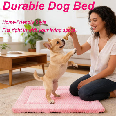 Tapete cama perro suave duradero para jaula