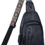 Bolso bandolera cuero mujer con bolsillos riñonera viaje