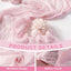 Camino Mesa Estopilla Bohemia Semitransparente Rosa Set 3