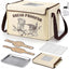 Caja plegable prueba de pan con control temp 50-113F y temporizador