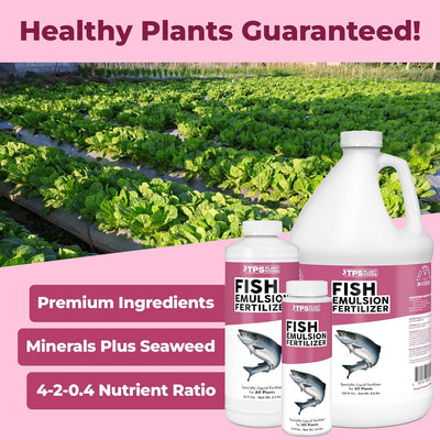 Fertilizante Emulsión Pescado para Plantas 8oz