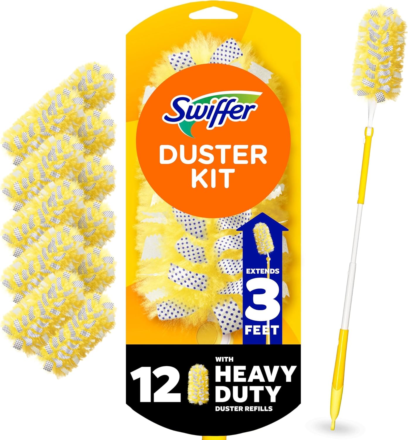 Kit limpieza duster 3ft 1 plumero 12 repuestos