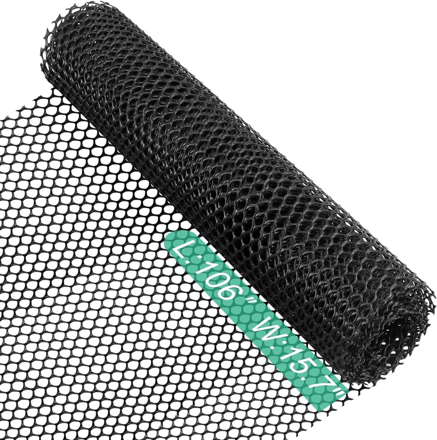 Valla red plástica 15.7x106 para aves pollos perros