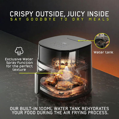 Freidora Aire Inox 6.2L Digital Capacidad Grande