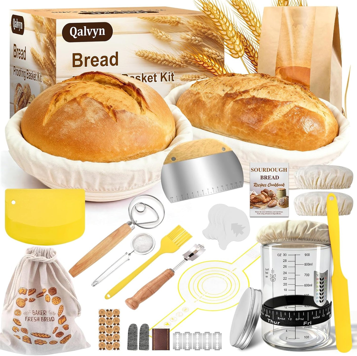 Kit Iniciación Pan de Levadura Regalo para Mujer