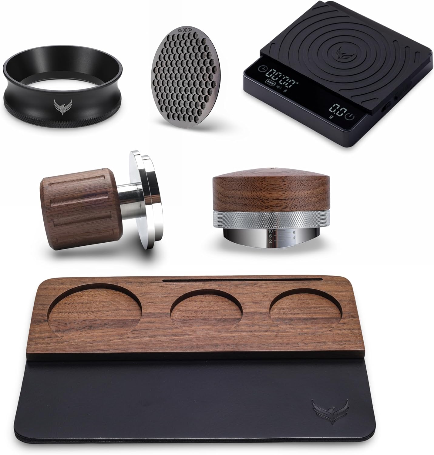 Kit accesorios espresso 2.283pulg calibrado ajustable magnético