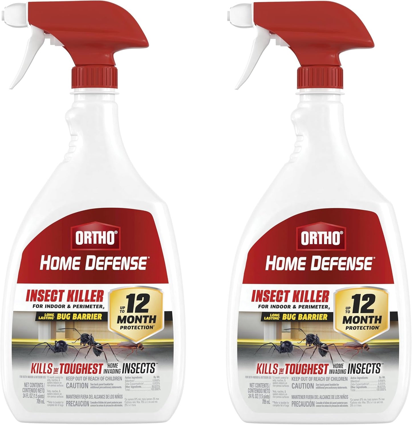 Insecticida interior y perímetro 24oz pack 2