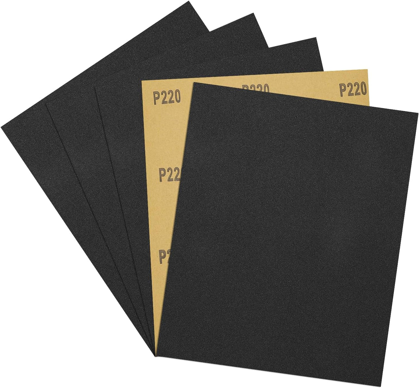 Papel lija 9x11pulg 220grano alúmina para auto