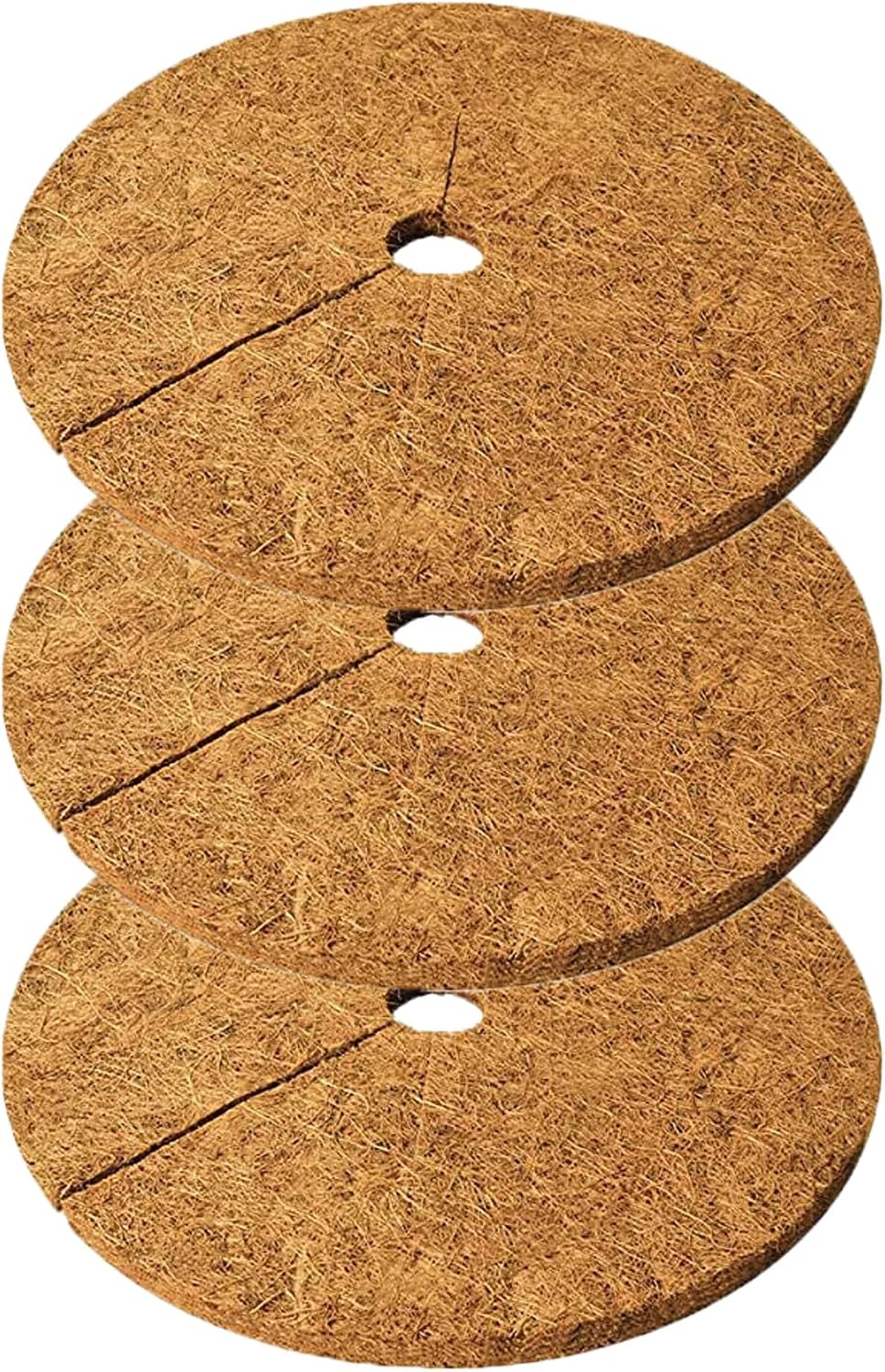 Alfombrillas fibra coco 12pulg pack 3 protege anillos